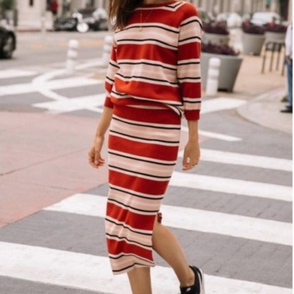 Anthropologie Callahan Maxi Striped Skirt - Picture 2 of 9